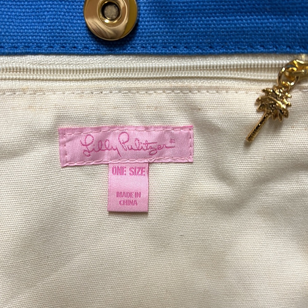 Lilly Pulitzer Patchwork Tote - image 4